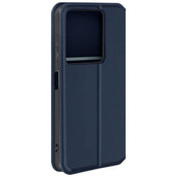 Étui pour Xiaomi Redmi Note 13 5G - AVIZAR - Porte-carte Support Vidéo - Bleu Nuit