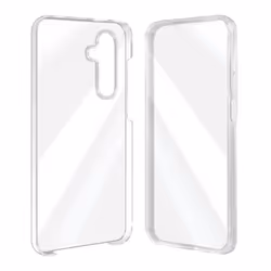 Coque Intégrale pour Galaxy S23 FE - AVIZAR - Transparent - Rigide - Souple - Protection intégrale 360°