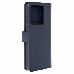Étui pour Xiaomi Redmi Note 13 Pro 5G - AVIZAR - Portefeuille et Support Vidéo - Bleu Nuit