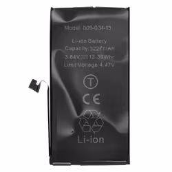 Batterie pour Apple iPhone 13 - AVIZAR - BAT-COMP-IP13 - 3240mAh - Noir