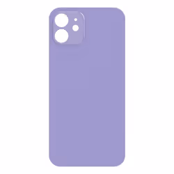Vitre arrière de remplacement pour Apple iPhone 12 Lavande