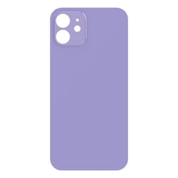 Vitre arrière de remplacement pour Apple iPhone 12 Lavande