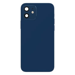 Châssis Complet - AVIZAR - iPhone 12 - Bleu Nuit - Installation Facile - Restauration Esthétique