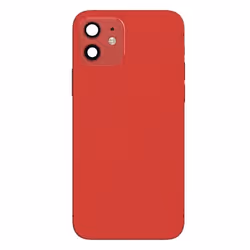 Châssis Complet - AVIZAR - iPhone 12 - Rouge - Cadre central - Vitre arrière - 100 g