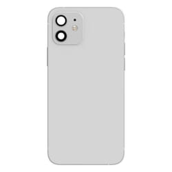 Châssis Complet - AVIZAR - iPhone 12 - Blanc - Cadre central - Vitre arrière - Remplacement