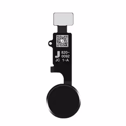 Bouton Home 3D pour iPhone SE 2020 8 Plus 8 7 Plus et 7 Noir