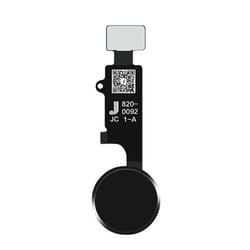 Bouton Home 3D pour iPhone SE 2020 8 Plus 8 7 Plus et 7 Noir