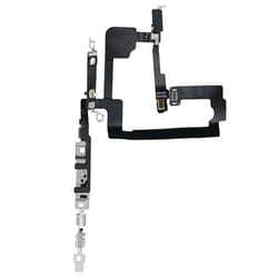 Nappe Bouton Power et Bluetooth pour iPhone 15 - AVIZAR - Pièce de rechange de haute qualité - Noir