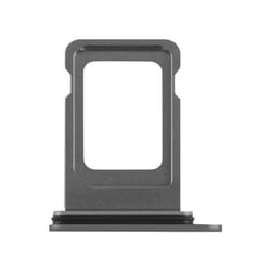 Tiroir Carte SIM pour iPhone 15 Pro et 15 Pro Max Nano SIM - AVIZAR - Titane Noir - Conforme CE et RoHS