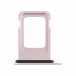Tiroir Carte SIM pour iPhone 15 et 15 Plus - AVIZAR - Rose Poudré - Pièce de remplacement