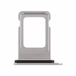 Tiroir Carte SIM - AVIZAR - iPhone 15 Pro et 15 Pro Max - Blanc - Nano SIM