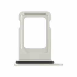 Tiroir Carte SIM pour iPhone 15 et 15 Plus Nano SIM Blanc / Jaune - AVIZAR - Remplacement - Jaune - Blanc - 15 g