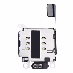 Lecteur de carte SIM de remplacement pour iPhone 13 Noir