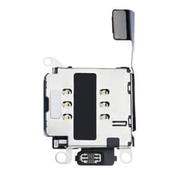 Lecteur de carte SIM de remplacement pour iPhone 13 Noir