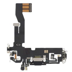 Connecteur de Charge - Apple - iPhone 12/12 Pro - Port Lightning - Micro Inclus - Noir