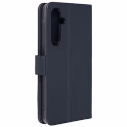 Étui pour Samsung Galaxy A55 5G - AVIZAR - Chesterfield - Portefeuille et Support Vidéo - Bleu