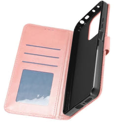 Étui Portefeuille Mandala Fleurs pour Xiaomi Redmi Note 13 4G - AVIZAR - Rose - Semi-rigide - Brillant