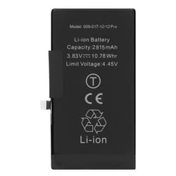 Batterie Decode Flex Version pour iPhone 12 et 12 Pro 2815mAh Noir - AVIZAR - BAT-DEC-IP12 - Lithium Ion - 37 V