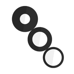 Lentille Caméra Arrière pour iPhone 15 Pro - AVIZAR - Noir - Protection de Haute Qualité