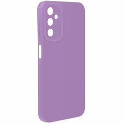 Coque - AVIZAR - Samsung Galaxy A15 - Silicone Mat - Protection Caméra Renforcée - Violet Clair