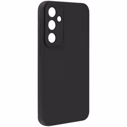 Coque pour Samsung Galaxy A35 5G Silicone Mat Toucher Doux Noir