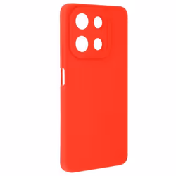 Coque pour Xiaomi Redmi Note 13 5G - AVIZAR - Rouge - Semi-rigide - Synthétique - Mixte