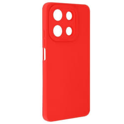 Coque pour Xiaomi Redmi Note 13 5G - AVIZAR - Rouge - Semi-rigide - Synthétique - Mixte
