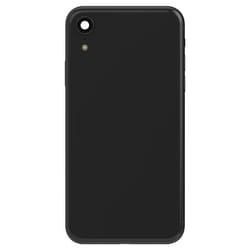 Châssis Complet pour iPhone XR - AVIZAR - Noir - Cadre central et Vitre arrière