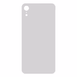 Vitre arrière de remplacement pour Apple iPhone XR Blanc