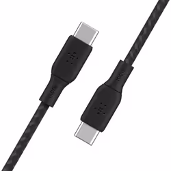 Câble USB-C - BELKIN - BoostCharge - 100W - 2 mètres - Nylon Tressé Noir