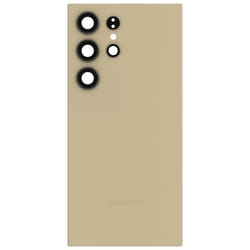 Vitre arrière Original pour Samsung Galaxy S24 Ultra Samsung Beige