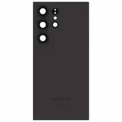 Vitre arrière Original pour Samsung Galaxy S24 Ultra Samsung Noir