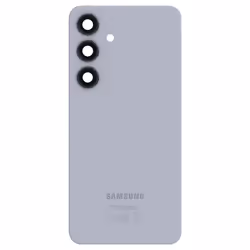Vitre arrière Original pour Samsung Galaxy S24 Samsung Gris Lavande