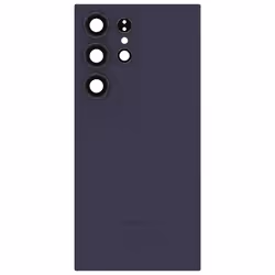 Vitre arrière Original pour Samsung Galaxy S24 Ultra Samsung Violet Foncé
