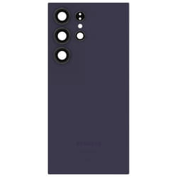 Vitre arrière Original pour Samsung Galaxy S24 Ultra Samsung Violet Foncé