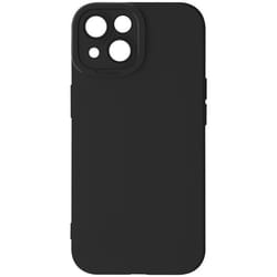Coque pour iPhone 13 - AVIZAR - Silicone Mat - Protection Caméra - Noir