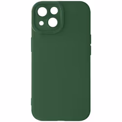 Coque pour iPhone 13 - AVIZAR - Silicone Mat - Protection Caméra renforcée - Vert