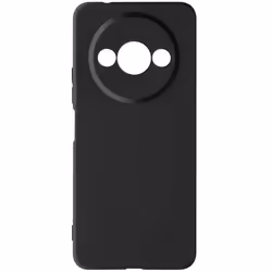 Coque pour Xiaomi Redmi A3 - AVIZAR - Noir - Semi-rigide - Synthétique - Mixte