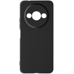 Coque pour Xiaomi Redmi A3 - AVIZAR - Noir - Semi-rigide - Synthétique - Mixte