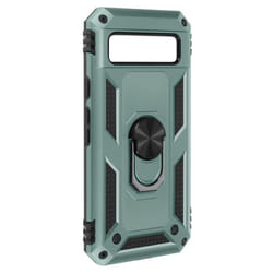 Coque - Google - Pixel 8a - Antichoc - Bague Support Vidéo - Vert