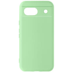 Coque pour Google Pixel 8A - AVIZAR - Silicone Finition Soft-touch - Dragonne Vert Pâle