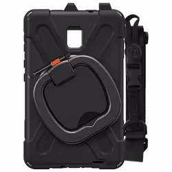 Coque pour Samsung Galaxy Tab Active 5 Antichoc Poignée Support Sangle Noir