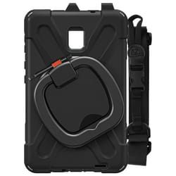 Coque pour Samsung Galaxy Tab Active 5 Antichoc Poignée Support Sangle Noir