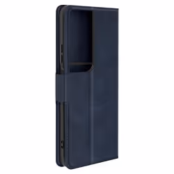 Housse pour Honor 90 Smart - AVIZAR - Porte-carte et Support - Bleu Nuit