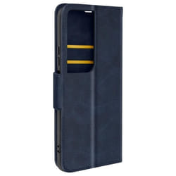Étui pour Honor 90 Smart - AVIZAR - Clapet Portefeuille Support Dragonne - Bleu Nuit