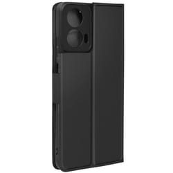 Étui pour Motorola Moto G24 et G04 - AVIZAR - Design Fin Noir - Coque Semi-rigide - Synthétique - Mixte