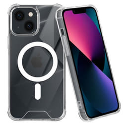 Coque - AVIZAR - iPhone 13 - Silicone Gel - Coins Renforcés - Antichoc - Transparent