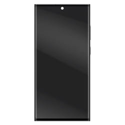 Écran Soft OLED - AVIZAR - Samsung S23 Ultra - Vitre Tactile - Châssis Noir - Réparation Smartphone