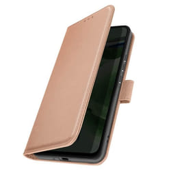 Étui pour Honor 90 Smart - AVIZAR - Portefeuille et Support Vidéo - Rose - Semi-rigide - Synthétique - Mixte