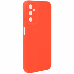 Coque - AVIZAR - Samsung Galaxy A14 4G et 5G - Silicone souple - Rouge - Protection bord caméra renforcé